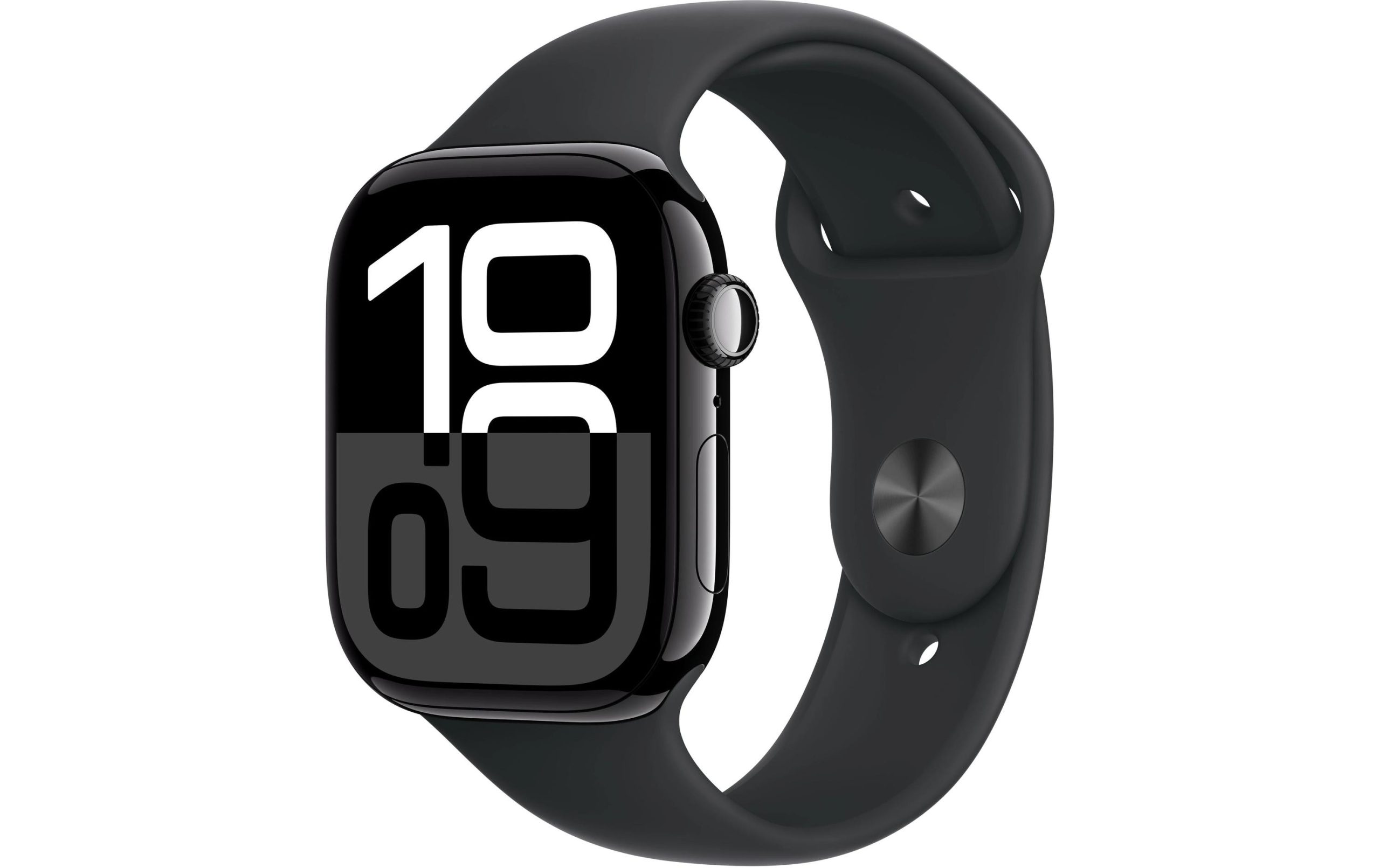Apple Watch Series 10 46 mm Alu Jet Black Sport S/M