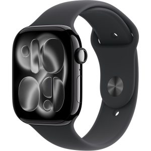 Apple Watch Series 11 46 mm LTE Jet Black Alu Black Sport Band M/L