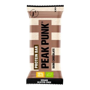 PEAK PUNK Bio Protein Bar Dark Chocolate 12 x 55 g