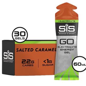 SIS – ScienceinSport Energygel Go Isotonic Energie + Elektrolyte Salted Caramel
