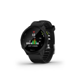 GARMIN Sportuhr Forerunner 55 Schwarz/Schwarz