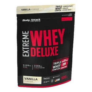 Body Attack Pulver Extreme Whey Deluxe Vanille 900 g