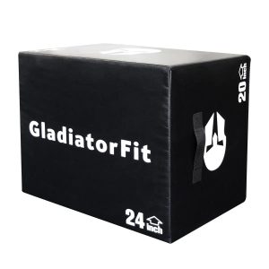 Gladiatorfit Schaumstoff-Plyobox zum Springen 3 in 1