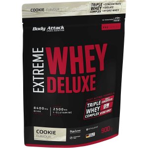 Body Attack Pulver Extreme Whey Deluxe Nougat/Crème 900 g