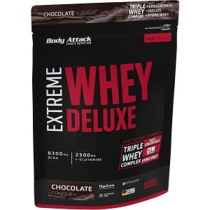 Body Attack Pulver Extreme Whey Deluxe Schokolade 900 g