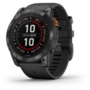 GARMIN GPS-Sportuhr Fenix 7X Pro Solar Edition Schwarz