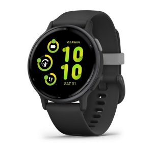 GARMIN GPS-Sportuhr Vivoactive 5 Schwarz/Grau