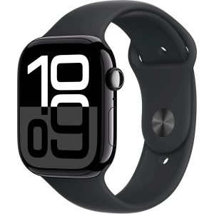 Apple Watch Series 10 46 mm Alu Jet Black Sport S/M