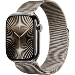 Apple Watch Series 10 46 mm LTE Natural Titanium Loop Milanese S/M