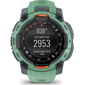 GARMIN Sportuhr Instinct 3 Twilight/Neo Tropic 45 mm