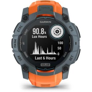 GARMIN Sportuhr Instinct 3 Solar Twilight/Solstice 50 mm