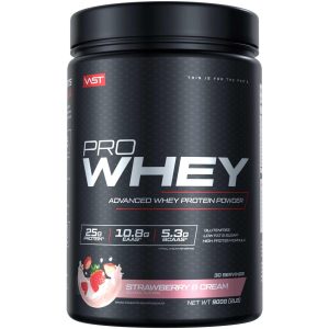 VAST Pulver Pro Whey Dose: 900g, Strawberries and Cream