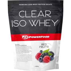 PowerFood One Pulver Clear Iso Whey Rote Früchte 550 g