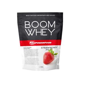 PowerFood One Pulver One Boom Whey Erdbeere 1000 g