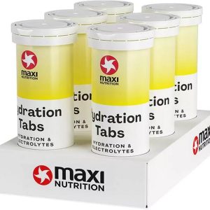 Maxi Nutrition Nutrition Hydration Tabs Lemon & Lime, 6x Röhrchen