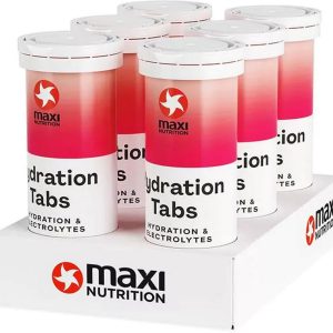 Maxi Nutrition Nutrition Hydration Tabs Strawberry Lemonade, 6x Röhrchen