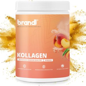 Brandl-Nutrition Pulver Kollagen Pfirsich 550 g