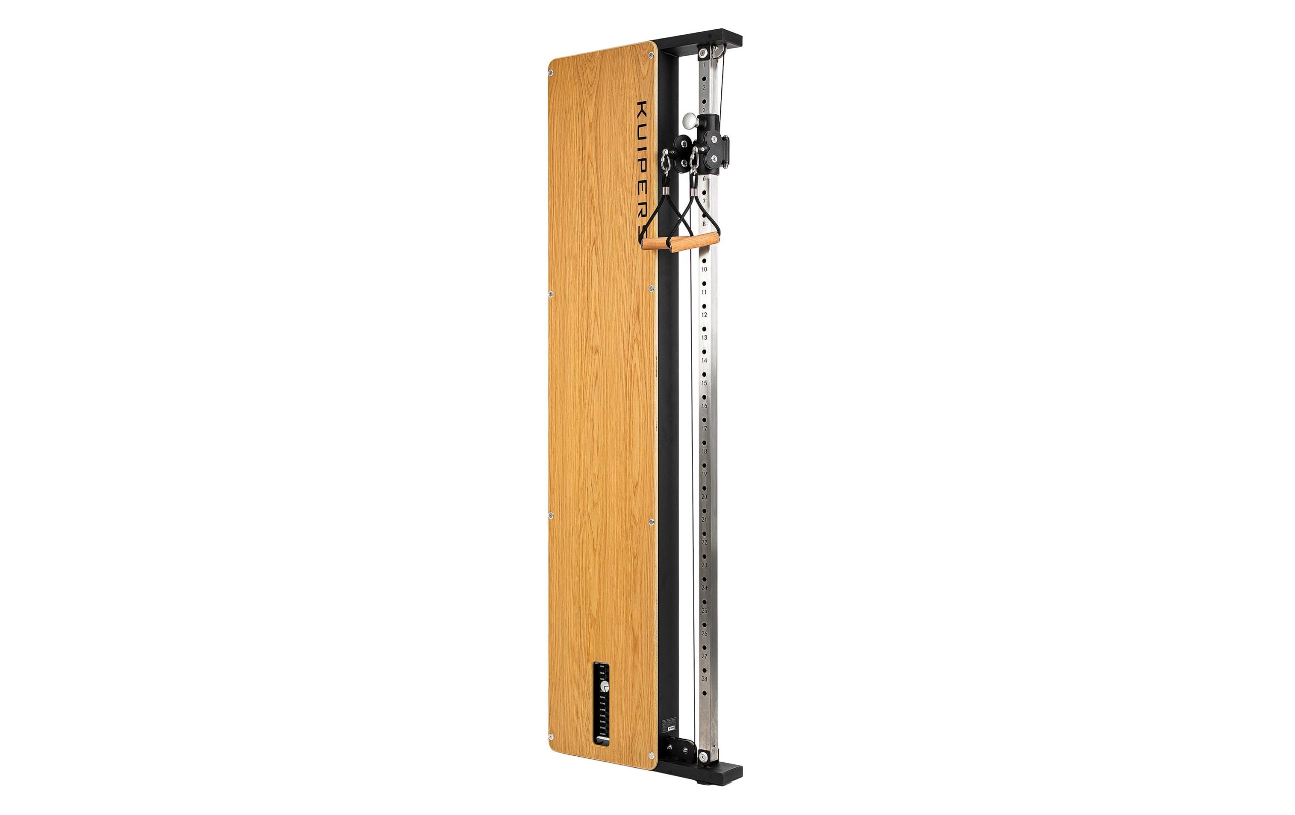 Kuipers Fitness Kraftstation Slim Seilzugturm helle Esche