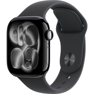 Apple Watch Series 11 42 mm GPS Jet Black Alu Sport Band S/M