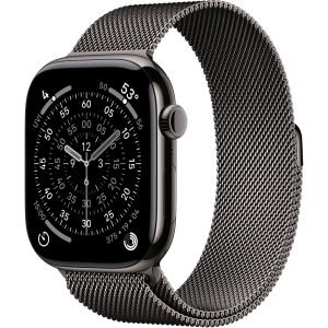 Apple Watch Series 11 46 mm LTE Slate Titanium Milanese Loop M/L