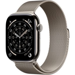 Apple Watch Series 11 46 mm LTE Nat Titanium Milanese Loop M/L