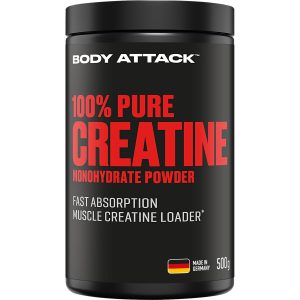 Body Attack Pulver 100% Pure Creatine Neutral 500 g