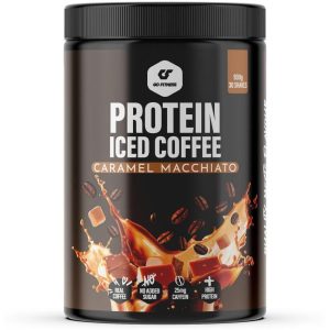 Go Fitness Pulver Protein Iced Coffee Caramel/Kaffee 900 g