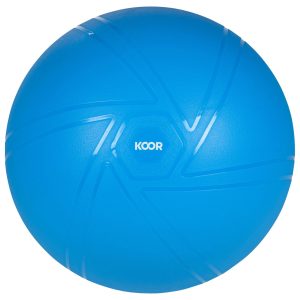 KOOR Gymnastikball 55 cm, Blau