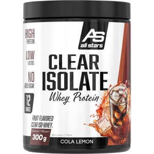 All Stars Clear Isolate Cola Lemon 300 g