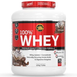 All Stars Pulver Whey Protein 100% Moccachino 2270 g